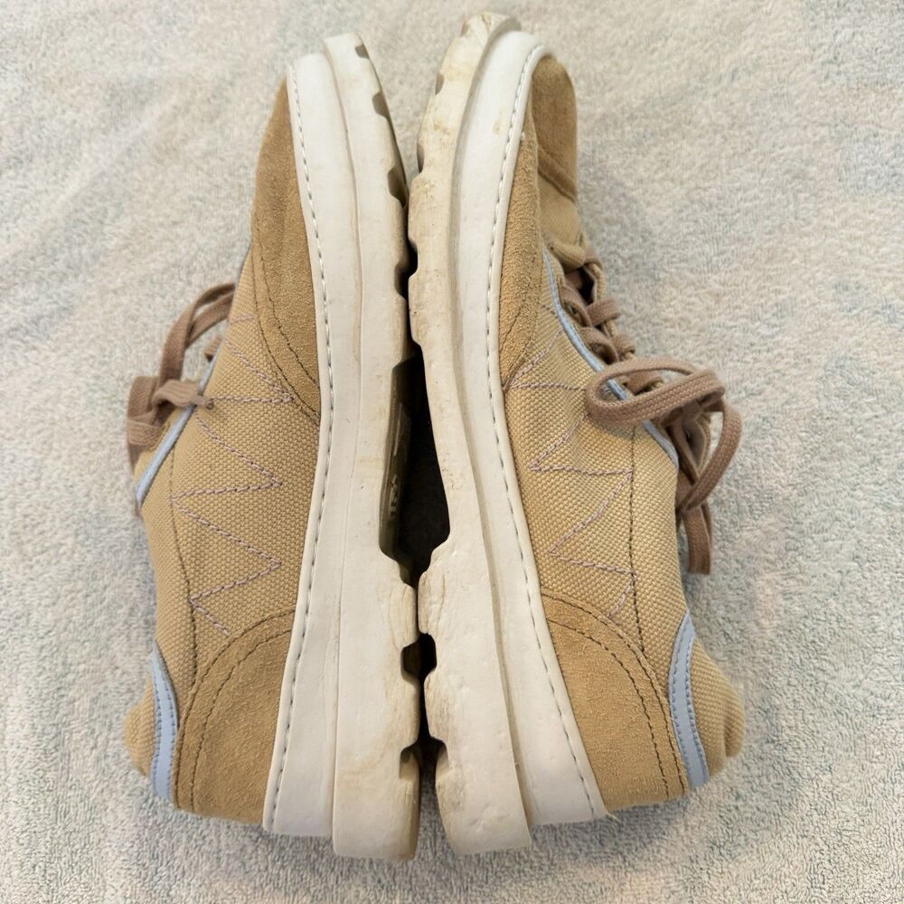 CAMPER Brutus Women's Sneakers Beige Casual Chunky EU 41 / US 11 Canvas Suede - Picture 8 of 13